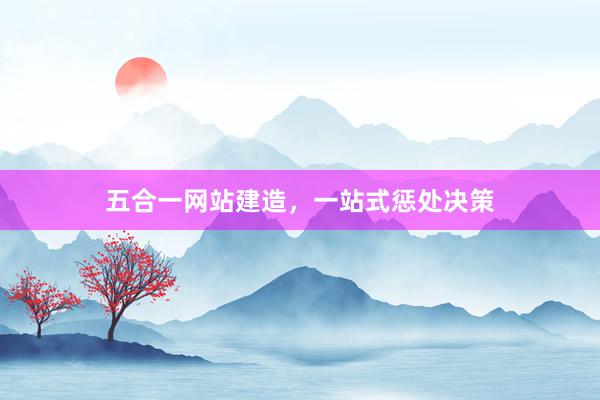 五合一网站建造，一站式惩处决策